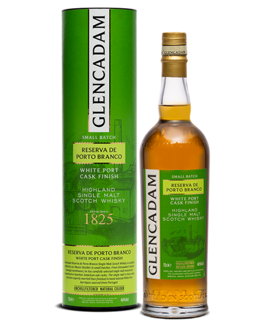 Glencadam Reserva de Porto Branco White Port Cask Finish - Premium Single Malt Whisky from Glencadam - Shop now at Whiskery