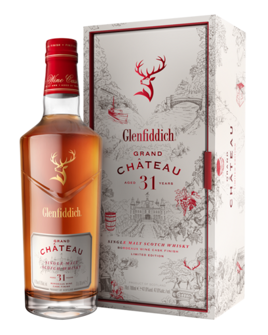 Glenfiddich Limited Edition Grand Château 31 Year Old - Premium Single Malt Whisky from Glenfiddich - Shop now at Whiskery