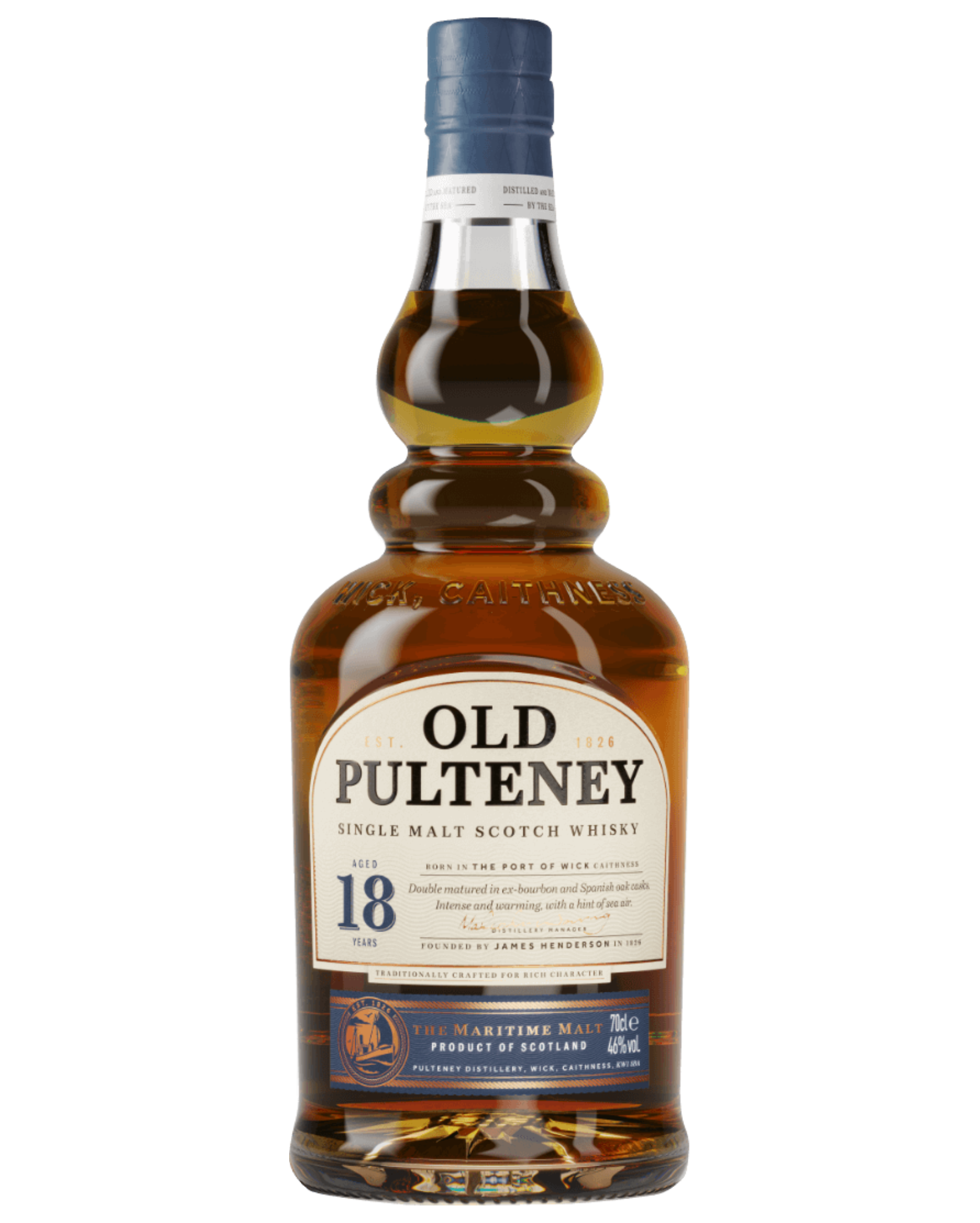 Old Pulteney 18 Year Old - Premium Single Malt Whisky from Old Pulteney - Shop now at Whiskery