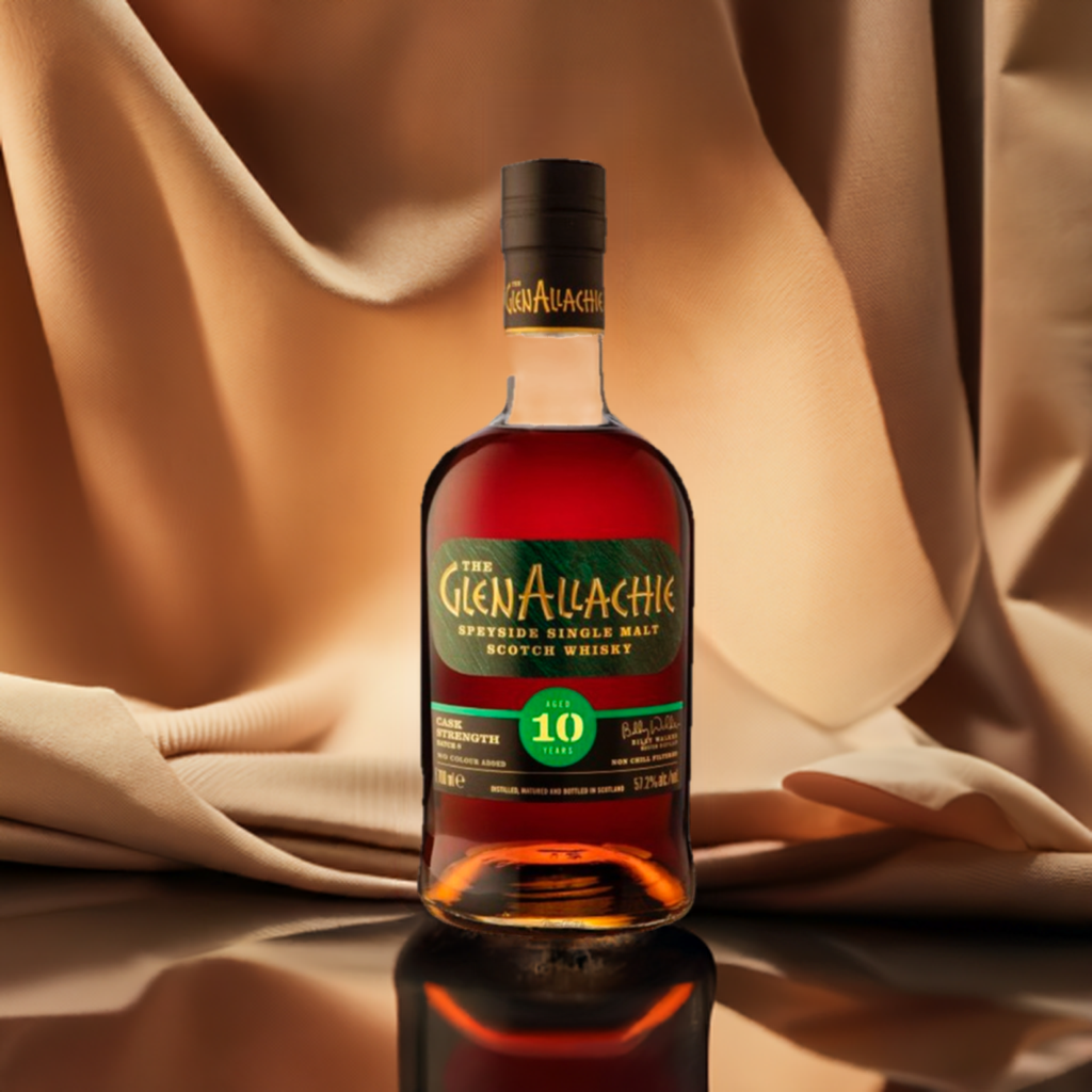 GlenAllachie 10 Year Old Cask Strength (Batch 8) - Premium Single Malt Whisky from GlenAllachie - Shop now at Whiskery